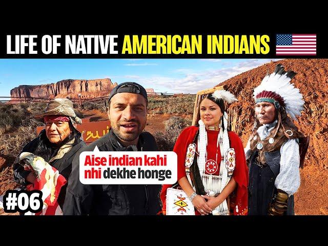 Life NATIVE INDIANS in AMERICA ( USA ) Monument Valley & Arizona