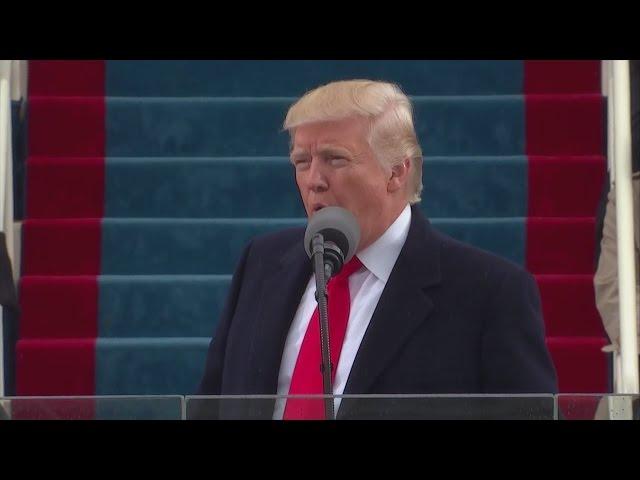 President Donald Trump Inauguration: 'We will be protected by God'