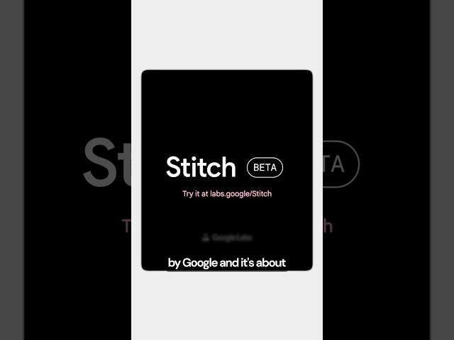 App UI in 47 seconds with Google Stitch  No coding needed! Currently free  #NoCode #AppDesign #ai