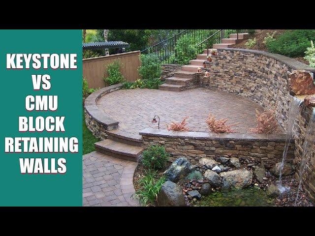 Keystone vs Block Retaining Walls