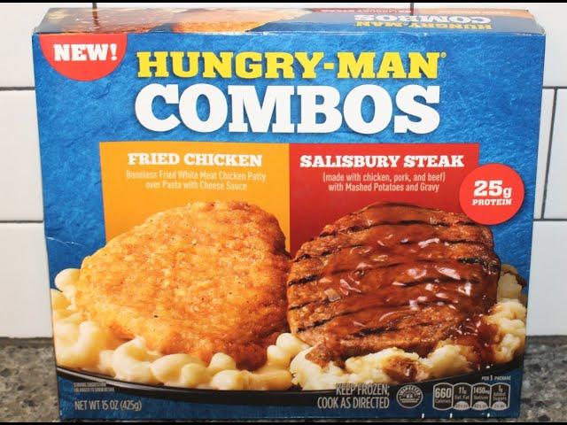 Hungry-Man Combos: Fried Chicken & Salisbury Steak Review