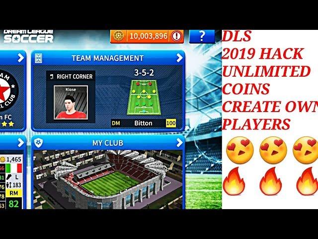 DREAM LEAGUE SOCCER 2019 HACK|| v6.02|| dls unlimited coins create players