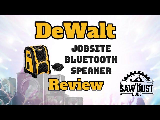 Rock Out Anywhere With The Amazing DeWalt Bluetooth Speaker