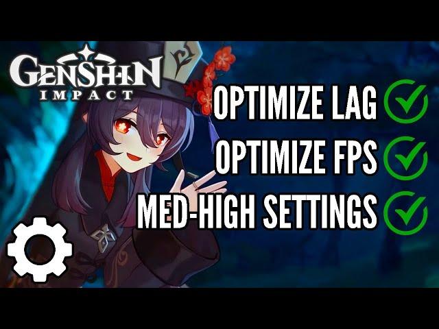 GENSHIN IMPACT: HOW TO BOOST FPS AND FIX FPS DROPS / STUTTER  | Low-End PC ️