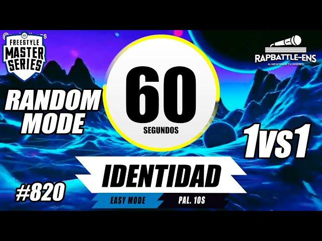  CONTADOR Formato FMS  Base de Rap Para Improvisar | ENTRENAMIENTO FREESTYLE | RAPBATTLE-ENS #820