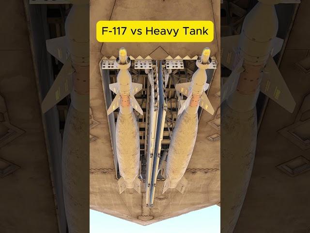 F-117 Nighthawk vs Heavy TANK