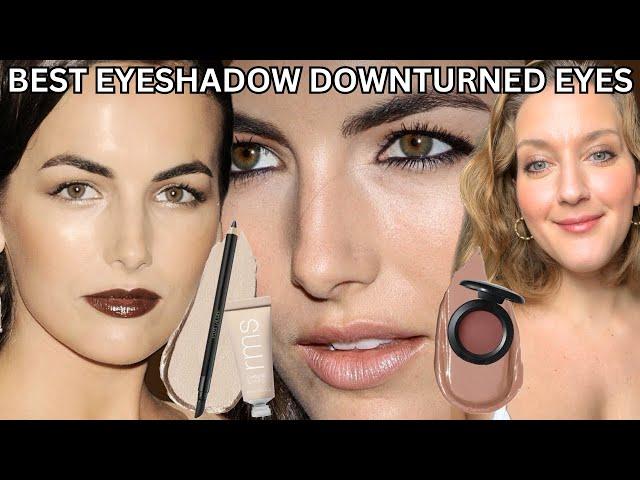 BEST EYESHADOW FOR DOWNTURNED EYES