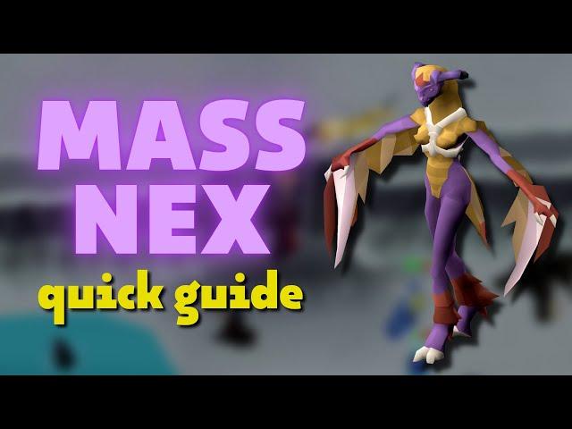 Nex - Quick Mass Guide | OSRS