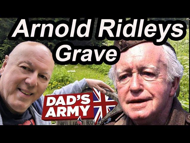 Discover The Iconic Resting Place Of Private Godfrey From Dads Army At Arnold Ridley's Grave