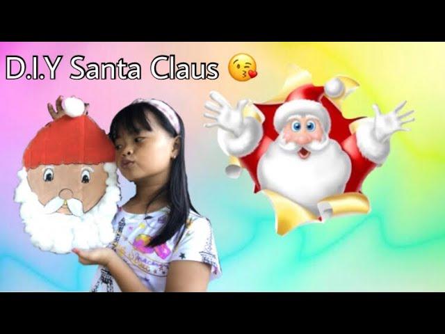 How to make a D.I.Y Santa Claus  room decor