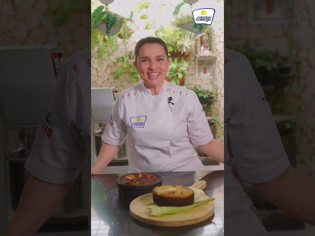 Receta Torta de Mazorca Colombiana con la chef Diana Acevedo de Colombia College