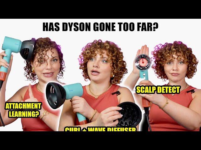 TESTING THE NEW DYSON SUPERSONIC NURAL AND WAVY + CURLY DIFFUSER (should you buy it?)