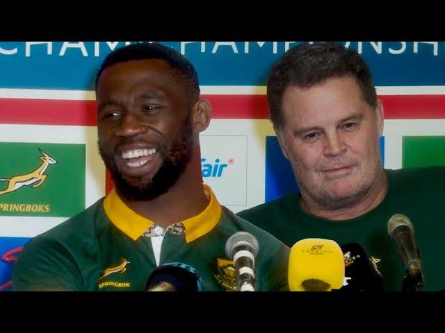 Springboks react to winning Freedom Cup and Rassie's bathroom antics | The Rugby Championship