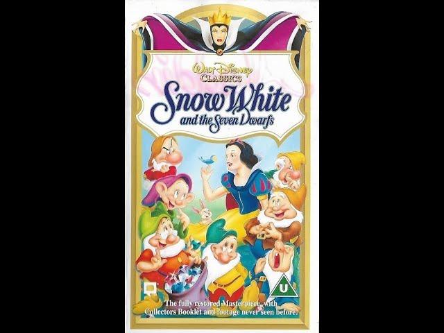 Opening to Snow White and the Seven Dwarfs UK VHS (1994)