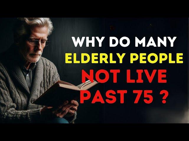 At the age range of 65-75, stop doing these things immediately | Advice for the elderly