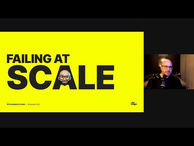 Failing at Scale - Design Systems & Figma Library limits - Tiago Almeida