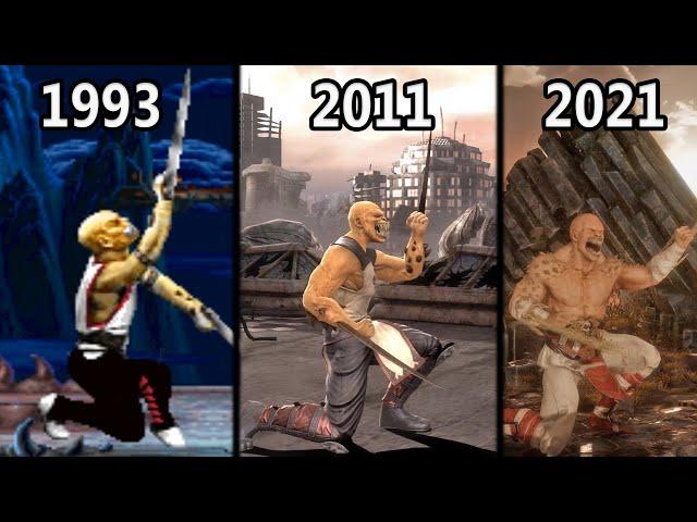 Evolution of Baraka's Chop Chop Blades (1993-2021)