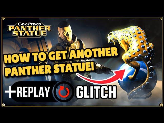 How To Get Another PANTHER STATUE + REPLAY GLITCH PS5 Tutorial (Cayo Perico Heist GTA Online)