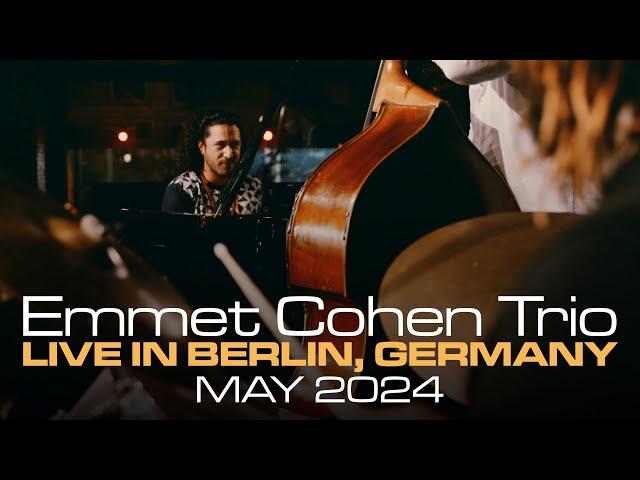 Emmet Cohen Trio Live In Berlin, Germany (May 2024)