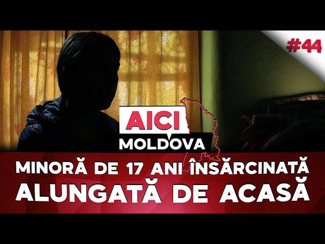 Minoră de 17 ani însărcinată a fost alungată de acasă și lăsată fără ajutor. Aici Moldova #44