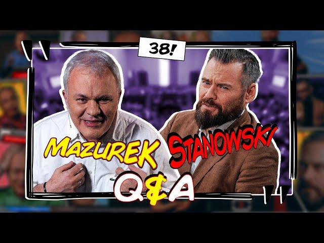 MAZUREK & STANOWSKI #38 - WYWIAD Z TUSKIEM I GIERTYCHEM, UBAW Z KONFEDERACJI | Q&A