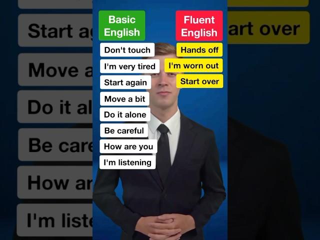 Basic vs fluent English #reading #ielt #learnenglish #englishlanguage #englishsongs  #spokenenglish