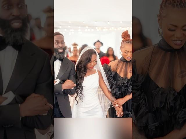 Gospel Singer Tye Tribbett Walk his Daughter down the aisle on her wedding day