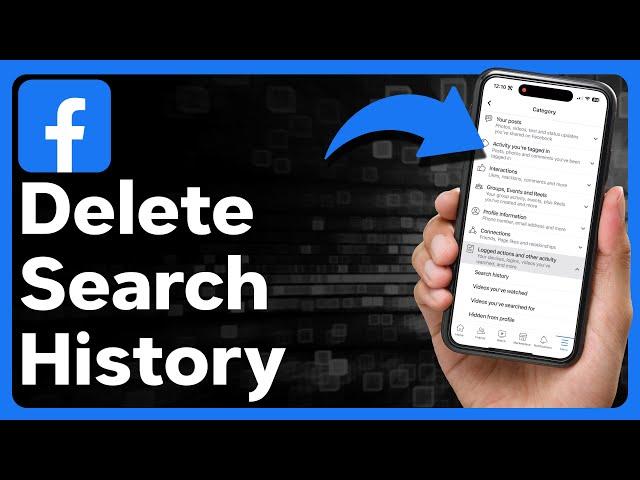 How To Delete Search History On Facebook