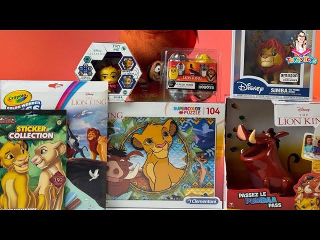 Unboxing and Review of Disney Lion King Toy Collection