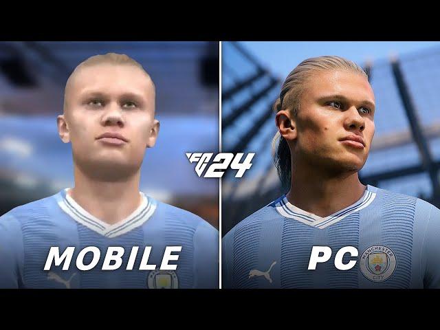 EA Sports FC 24 Mobile VS PC Comparison