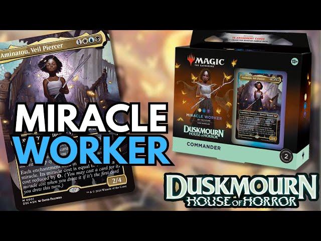 Miracle Worker Commander Deck | Duskmourn: House of Horror | MTG New Card Reviews | Worth It?