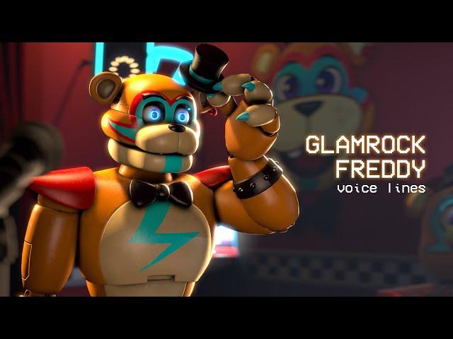 Glamrock Freddy voice lines [FNAFSB SFM]