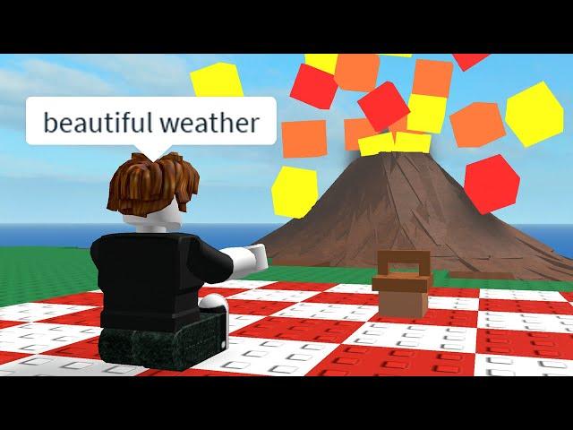 The Chaos of Natural Disaster Survival (Roblox)