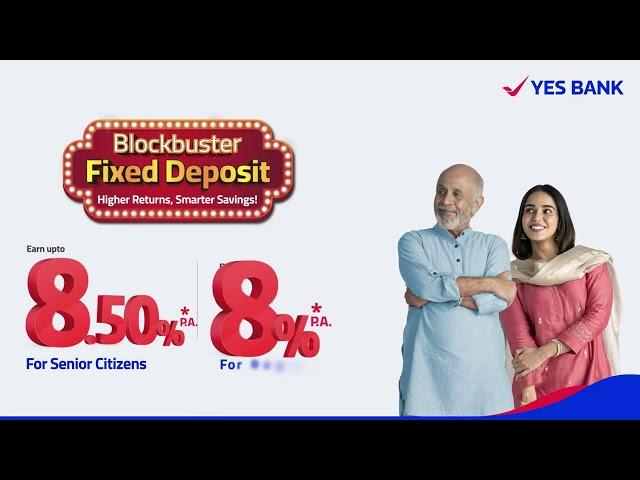 YES BANK Rate Change in Fixed Deposits | YES BANK