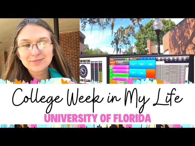 COLLEGE WEEK IN MY LIFE | Picking Housing, Applications & GHQ | UNIVERSITY OF FLORIDA 