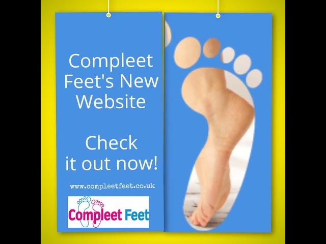 Compleet Feet's New Website   Check it out now!