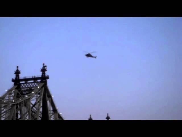 Batman -- The Dark Knight Rises -- 59th St Bridge film shoot