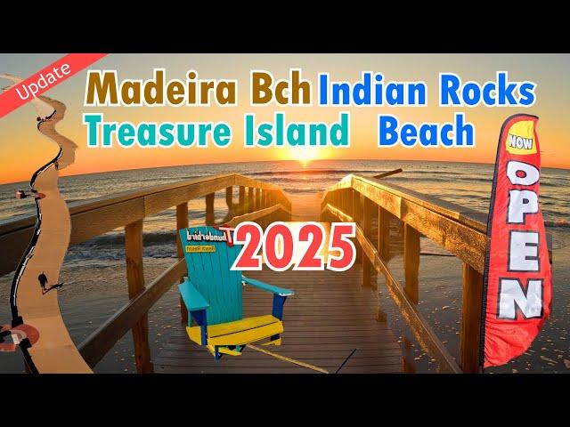 Update TREASURE ISLAND, MADIERA, INDIAN ROCKS BCH - Pinellas County Beaches Coming Back from Helene