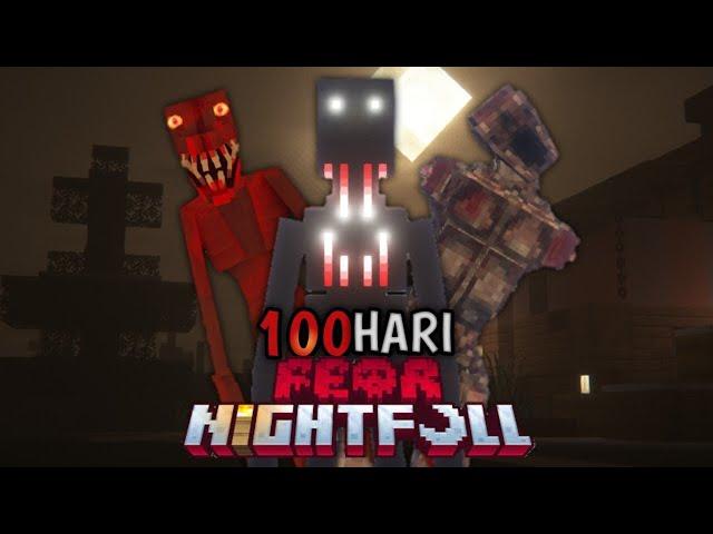 100 HARI DI MINECRAFT HARDCORE FEAR NIGHTFALL