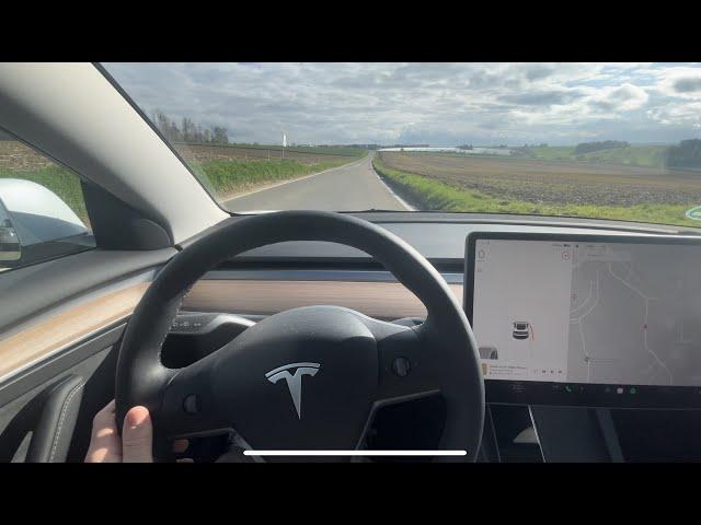 0-100km/h Tesla Model 3 Longe Range Beschleunigung 2023