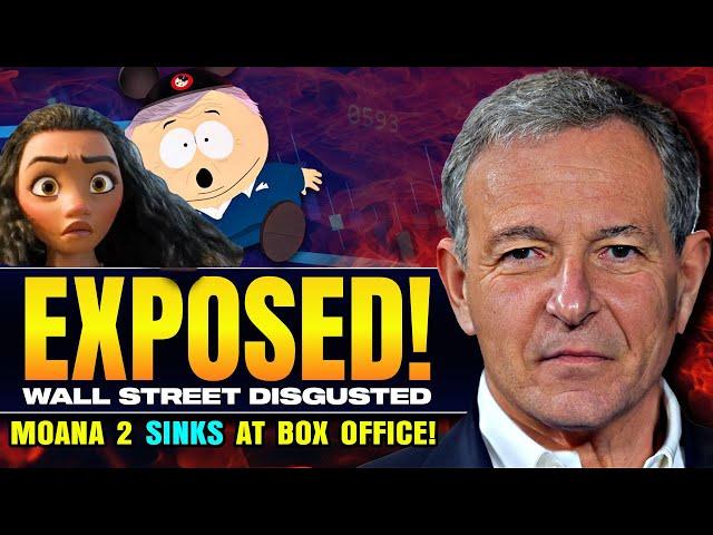 Bob Iger EXPOSED as Moana 2 SINKS at Box Office! Media IGNORES Collapse as 2025 Could Be DISASTER!