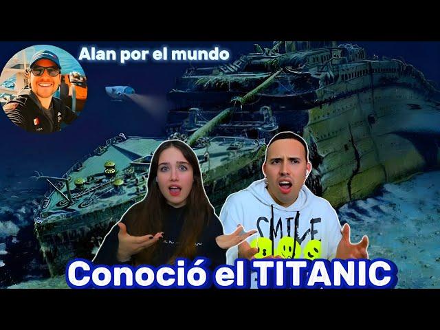 Reaccion a Alan Por El Mundo Bajé a los restos del TITANIC 4K  Fue PELIGROSO!