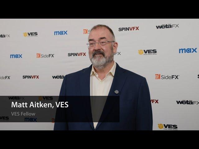 Matt Aitken, VES Interview | VES Honors Celebration 2024 | Wētā FX Head Shares Words of VFX Wisdom