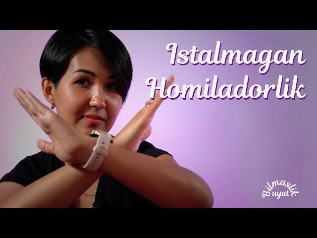 Istalmagan Homiladorlik - Исталмаган Ҳомиладорлик - Bilmaslik uyat #7