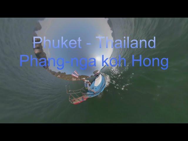 태국 푸켓 팡아만 홍 아일랜드 phang-nga koh hong (ft, 씨월드썬셋, gopro, fusion)