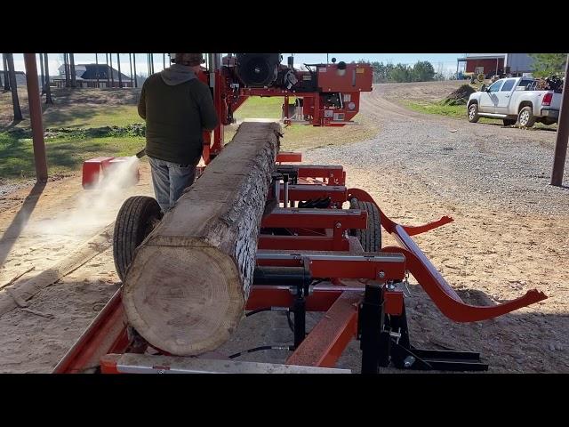 Wood-Mizer LT35 hydraulic sawmill pickup/training/first cuts