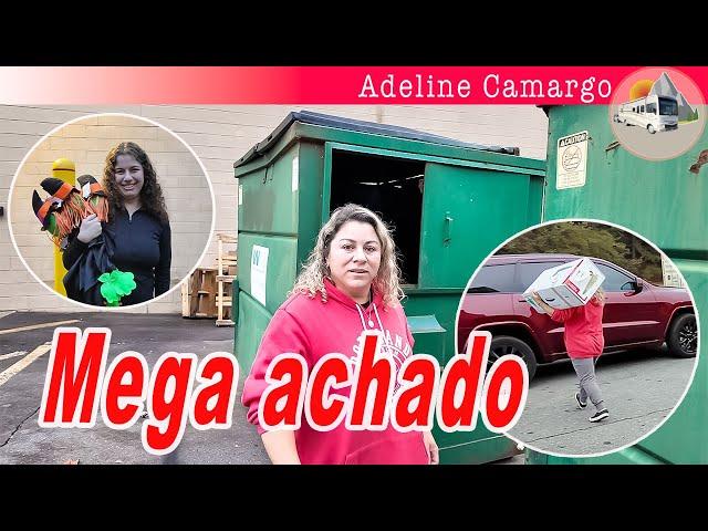 Mega dumpster é inacreditável a quantidade de coisas boas descartadas pelas lojas