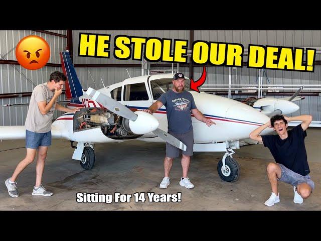 Rebuild Rescue Snatches Cheap Abandoned Airplanes Out From Under Us!!