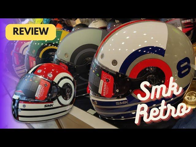 SMK Retro Helmet - REVIEW - Retro helmets under 6000 - AH Helmets