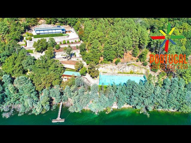 Cristiano Ronaldo  Gerês luxury mansion aerial view